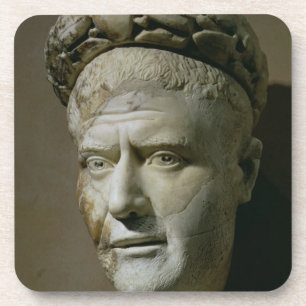 Posavasos Cabeza de Philip el emperador árabe, romano