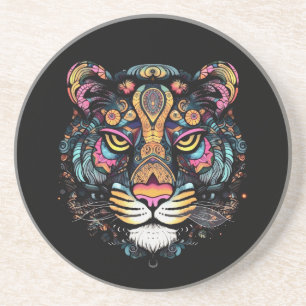 Posavasos Cabeza de Tigre Impresionante