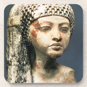 Posavasos Cabeza de una princesa de la familia de Akhenaten,