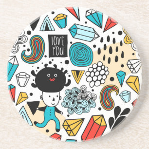 Posavasos Cabeza loca