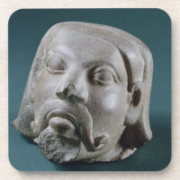 Cabeza pulimentada de un extranjero, Sarnath, 3ro