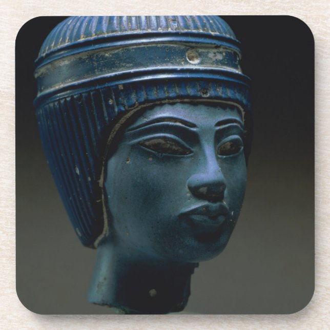 Posavasos Cabeza real falsa, originalmente probablemente (Frente)