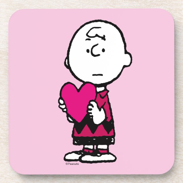 Posavasos Cacahuetes | EL DÍA DE SAN VALENTÍN | Heart Charli (Frente)