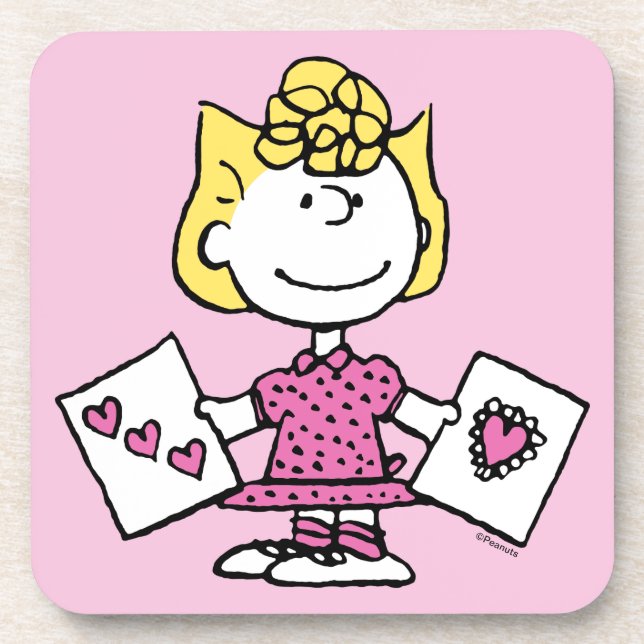 Posavasos Cacahuetes | EL DÍA DE SAN VALENTÍN | Sally Valent (Frente)