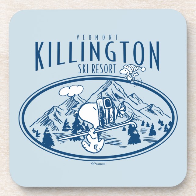 Posavasos Cacahuetes | Killington Ski Resort Vermont (Frente)