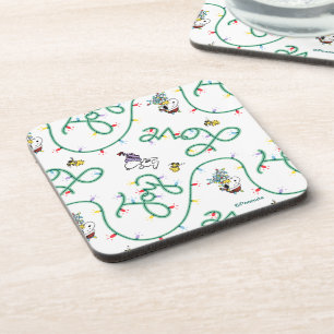 Posavasos Cacahuetes   Modelo de amor para Navidades brillan