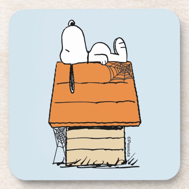 Posavasos Cacahuetes | Snoopy Halloween Nap (Frente)