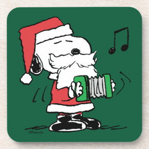 Posavasos Cacahuetes   Snoopy Santa Claus Accord
