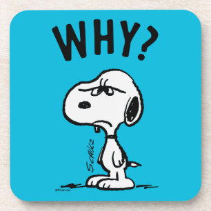 Posavasos Cacahuetes   Snoopy Se Pregunta Por Qué?