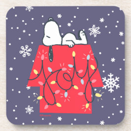 Posavasos Cacahuetes | Soñador navideño de Snoopy