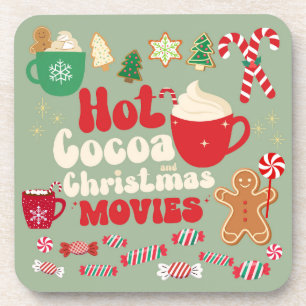 Posavasos Cacao Caliente Y Películas De Navidades
