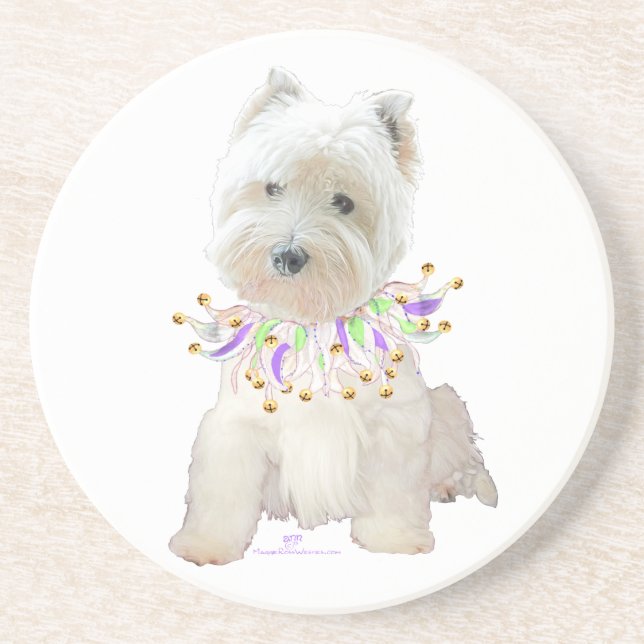 Posavasos Cachorro Fiestero (Frente)