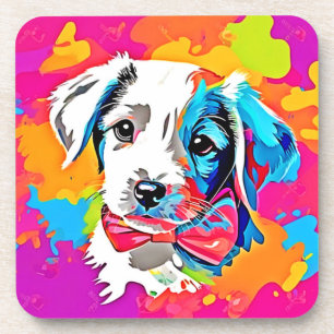 Posavasos Cachorro Pop Art