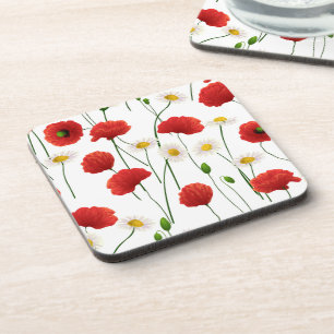 Posavasos Cachorros y daisias