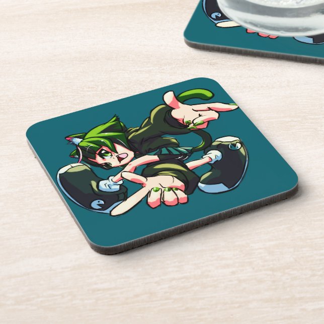 Posavasos CachyAdventure Coasters (Lado Izquierdo)