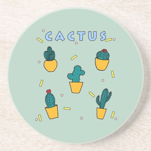 Posavasos Cactus (Frente)