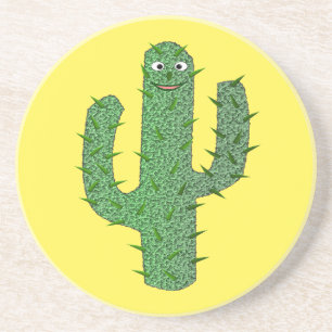 Posavasos Cactus Happy Day of the Dead