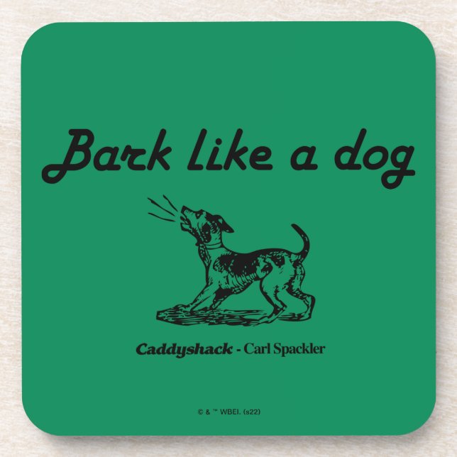 Posavasos Caddyshack | Barca Como Perro! (Frente)