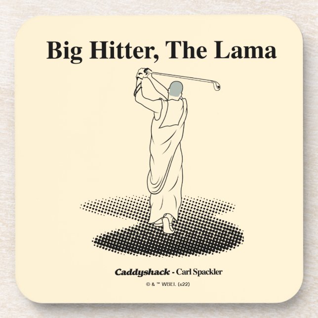 Posavasos Caddyshack | Big Hitter, El Lama (Frente)