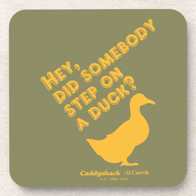Posavasos Caddyshack | Hey, ¿Alguien Se Puso Un Pato? (Frente)