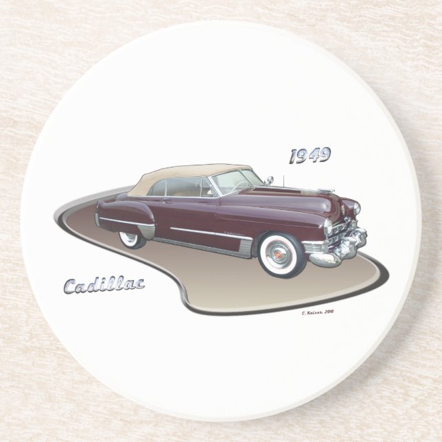 POSAVASOS CADILLAC 1949 (Frente)