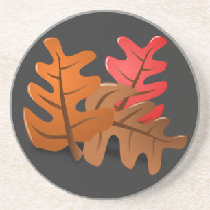 Posavasos Caen las hojas de otoño