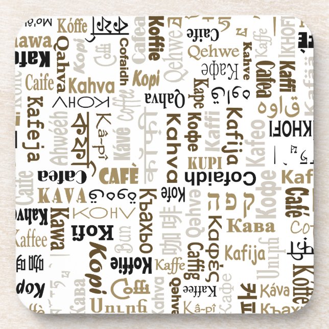 Posavasos Café (Frente)