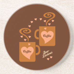 Posavasos Café Amantes, personalizar