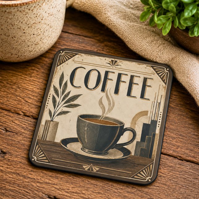 Posavasos Café Art Deco (Subido por el creador)