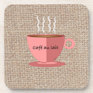 Posavasos Cafe au Lait Coasters