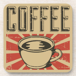 Posavasos Café clásico de época