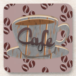 Posavasos Cafe Coffee Cup y Café Bebida