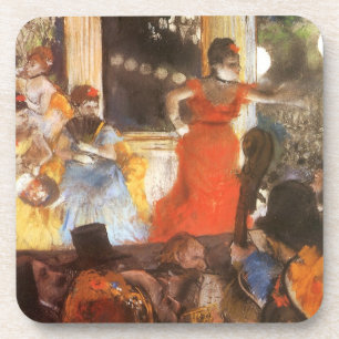 Posavasos Café-concierto en Les Ambassadeurs de Edgar Degas
