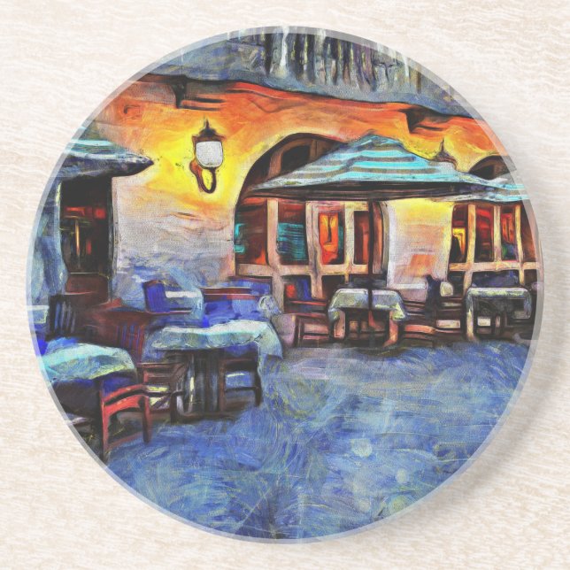 Posavasos Cafe de San Antonio (Frente)