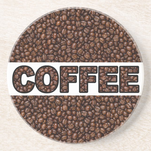 Posavasos Café Granos de Café (Frente)