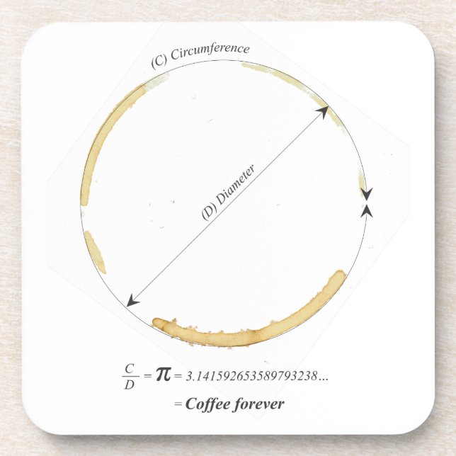 posavasos café para siempre (Frente)