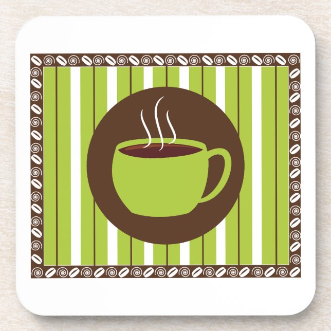 Posavasos Café Pinstripe (Frente)