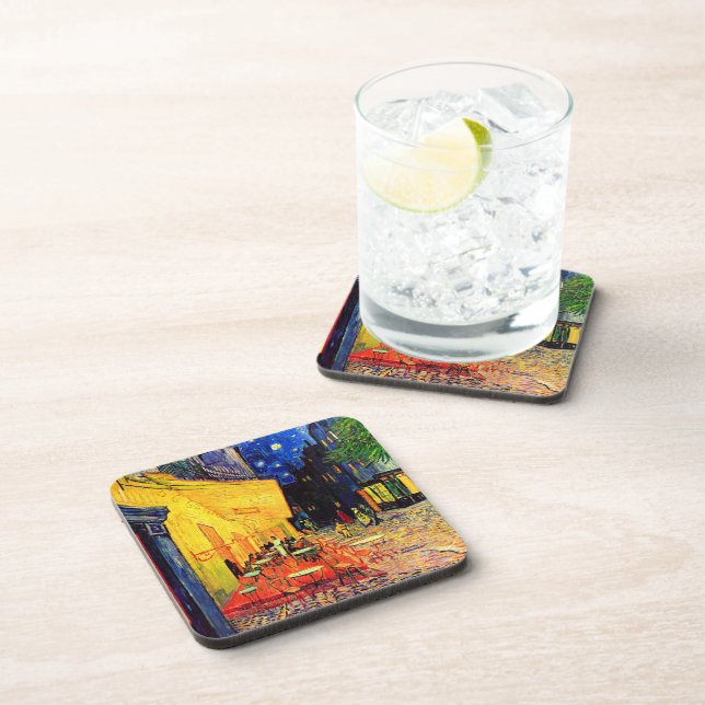 Posavasos Cafe Terrace Place du Forum Van Gogh Bella Artes (Lado Derecho)