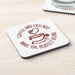 Posavasos Café y amigos, haz la mezcla perfecta