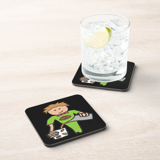 Posavasos Cafetería de Barista (Lado Derecho)