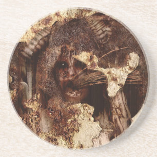 Posavasos Caída atrapada dentro