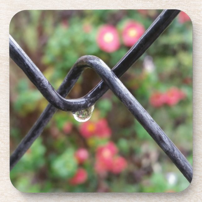 Posavasos Caída de lluvia (Frente)