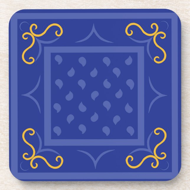 Posavasos Caídas cuadradas (Frente)