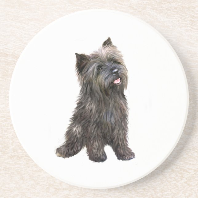 Posavasos Cairn Terrier - atigrado (Frente)