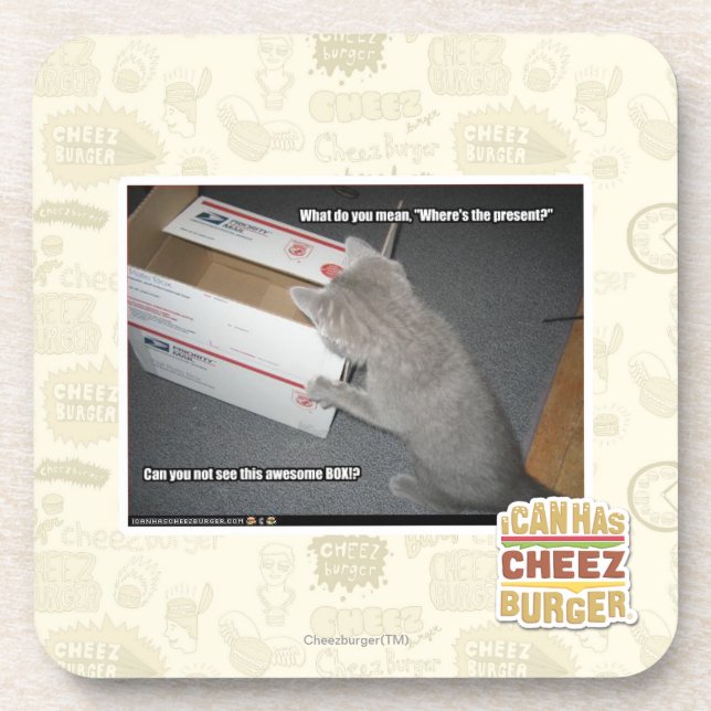 Posavasos Caja impresionante (Frente)