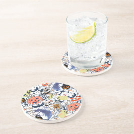 Posavasos Calabaza de ghouls de halloween retro Mikitiez