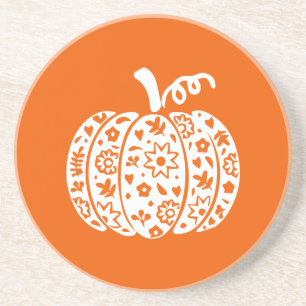 Posavasos Calabaza de Halloween, Halloween Divertido, Fiesta
