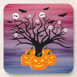 Posavasos Calabaza de Halloween Jack del Árbol Muerto de los
