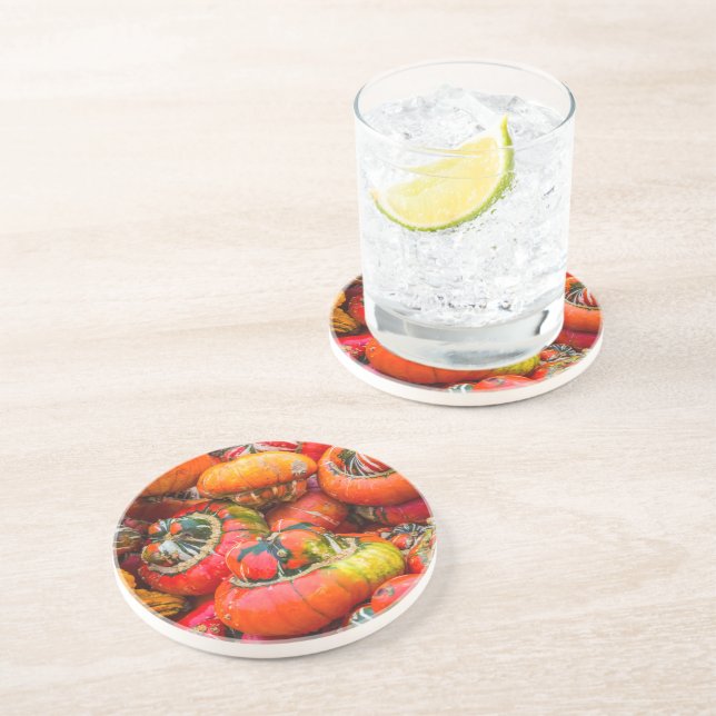 Posavasos Calabazas coloridas (Lado)