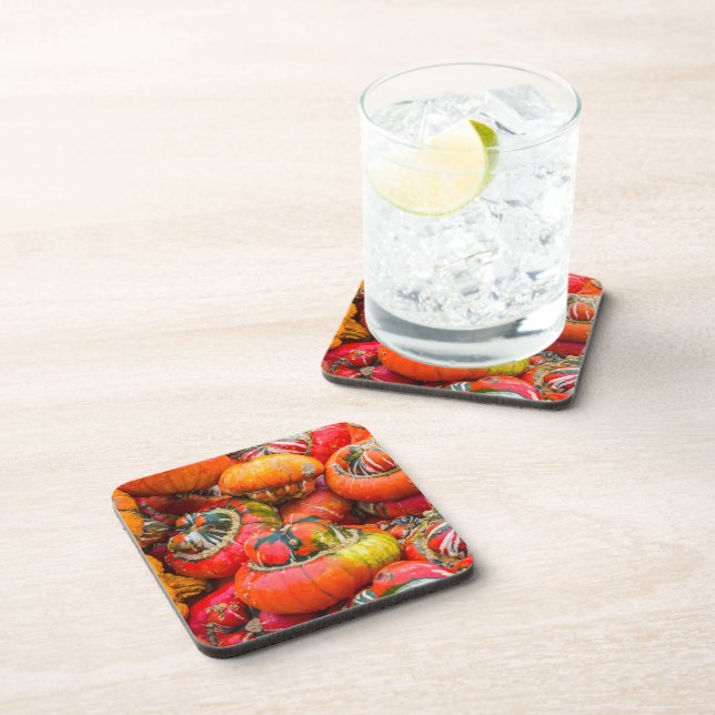 Posavasos Calabazas coloridas (Lado Derecho)